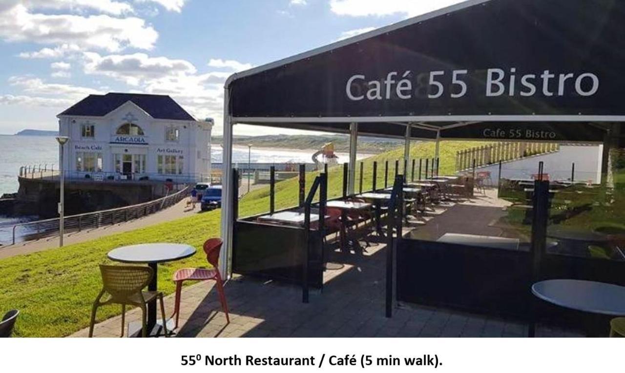 Apt3, No 2 Antrim Gardens, Portrush With Seaview Exterior foto