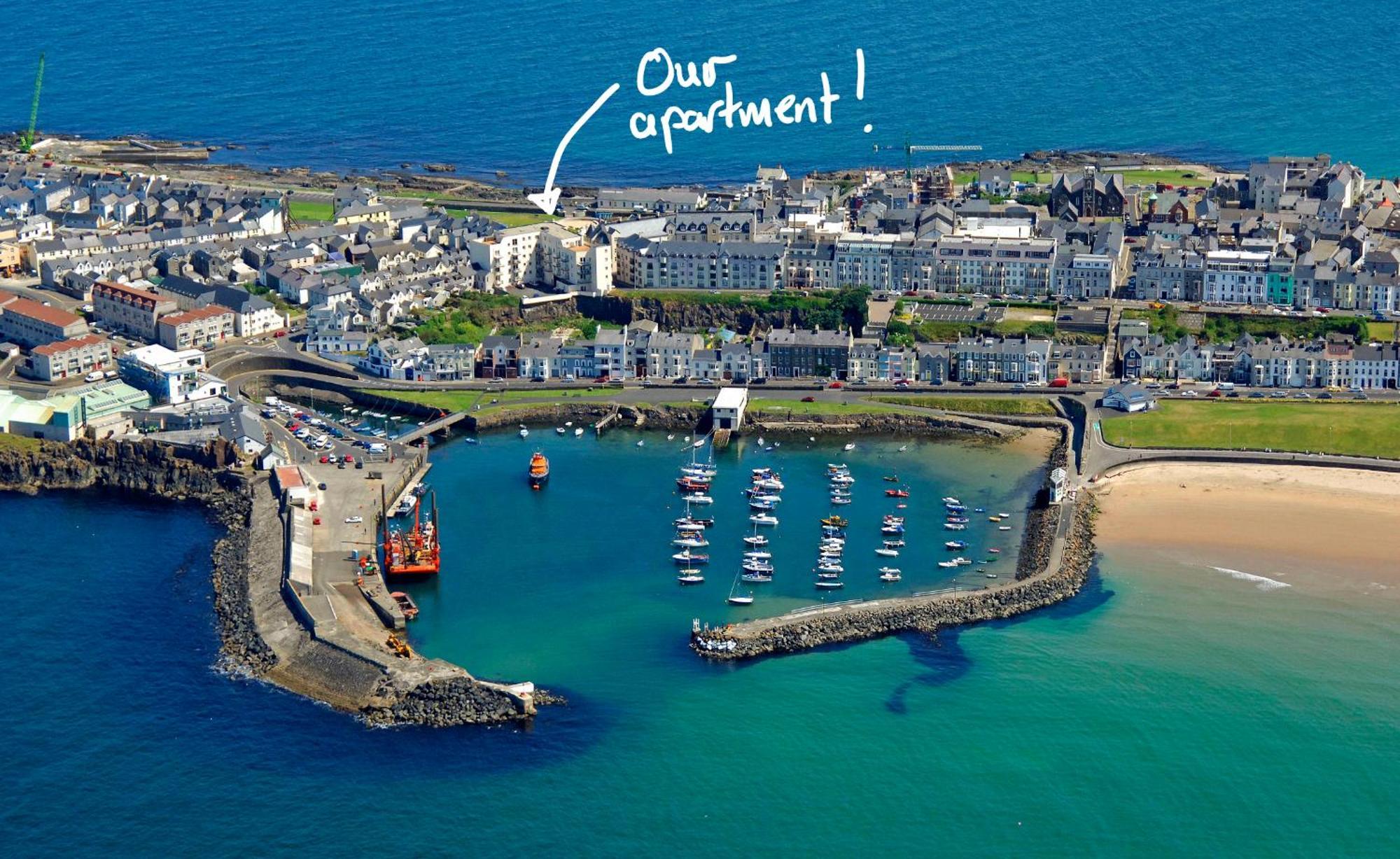 Apt3, No 2 Antrim Gardens, Portrush With Seaview Exterior foto